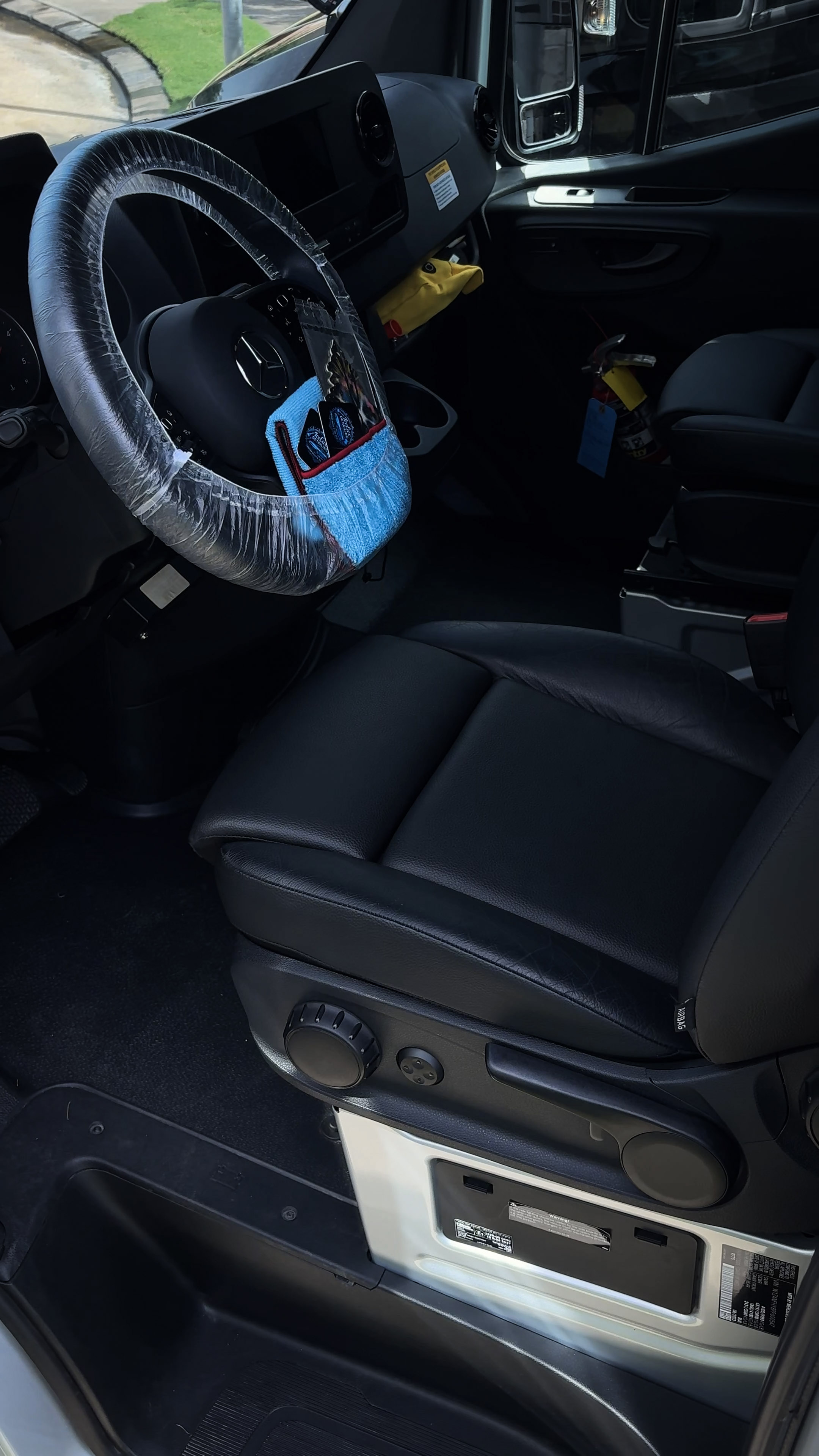 Sprinter Van - Driver Cabin After